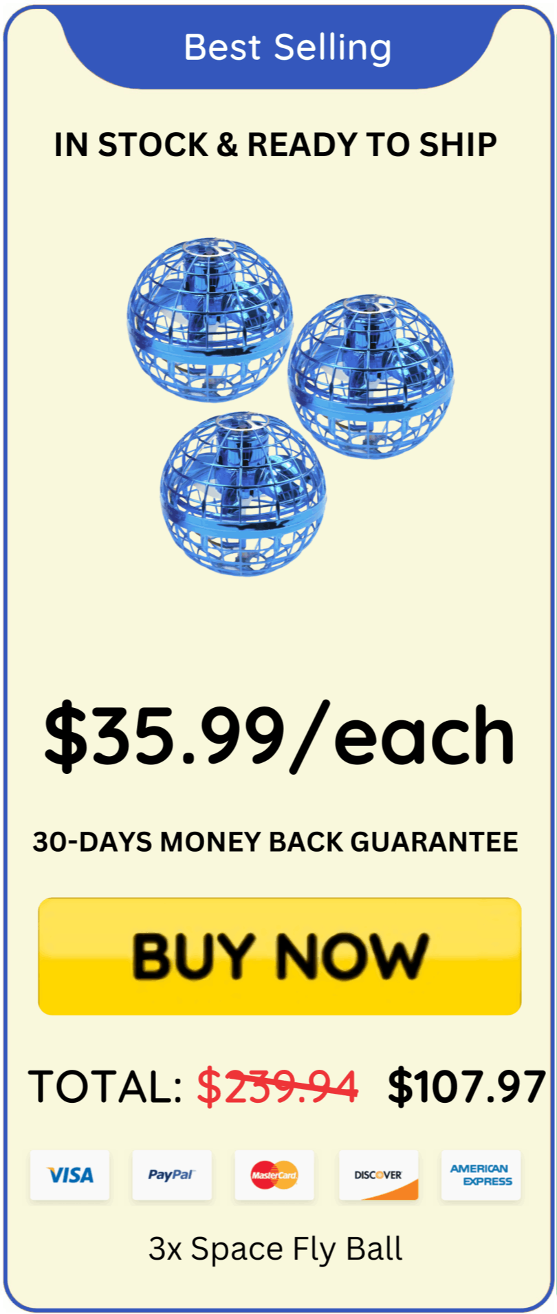 StarGlide Fly Ball offer price 