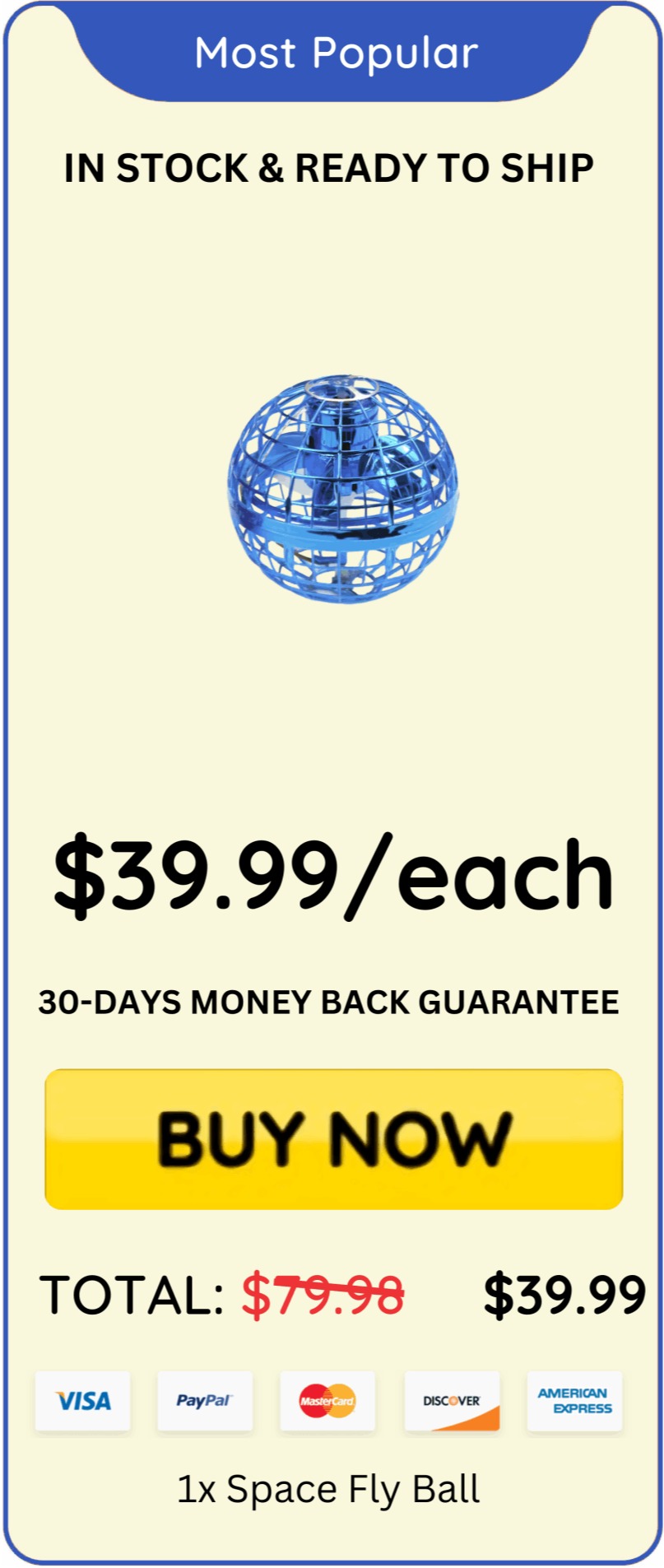 StarGlide Fly Ball price 